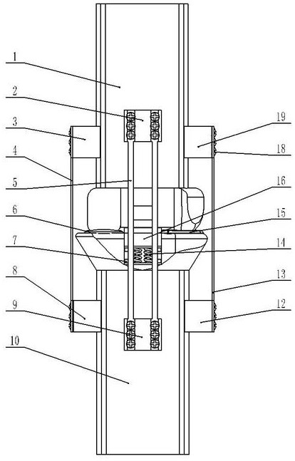 An ostrich-like high-speed stability joint