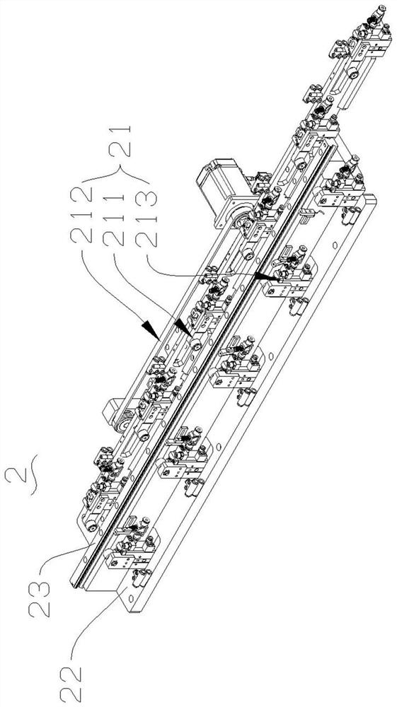 Electronic product assembly return line device