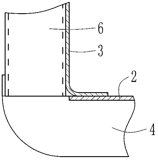 Railway wagon compartment suitable for small limitation bound