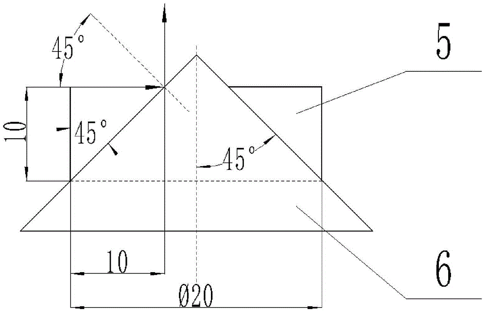 Small annular workpiece inner wall panoramic imaging apparatus and method