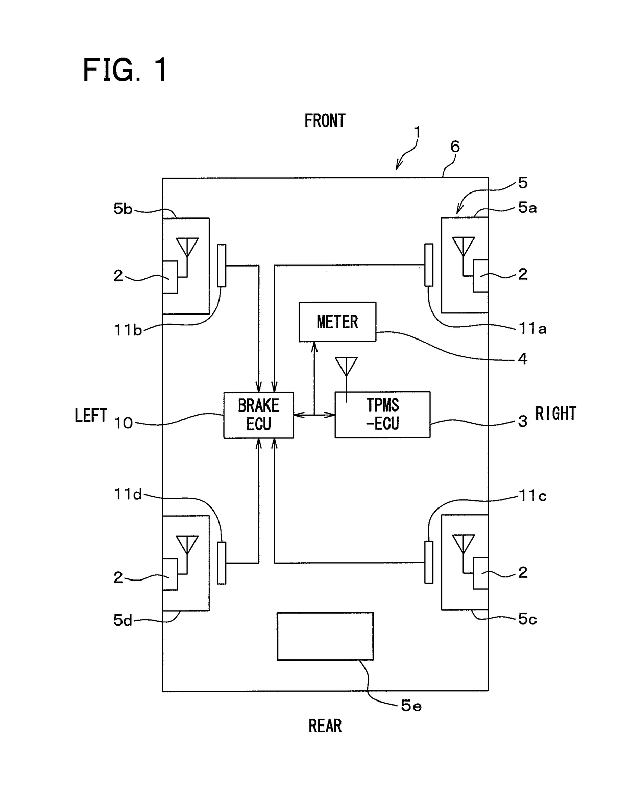 Wheel position detection device and tire-pressure detection system equipped with same