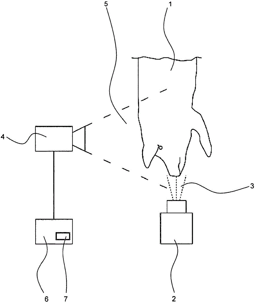 Device for controlling the anesthetization of an animal to be slaughtered