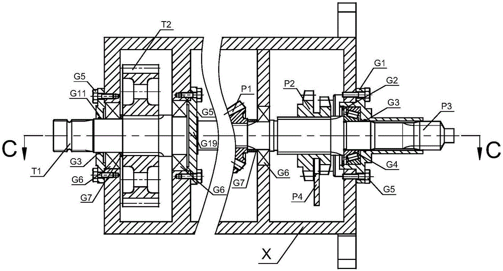 Dual-power input and differential type steering tracked vehicle transmission