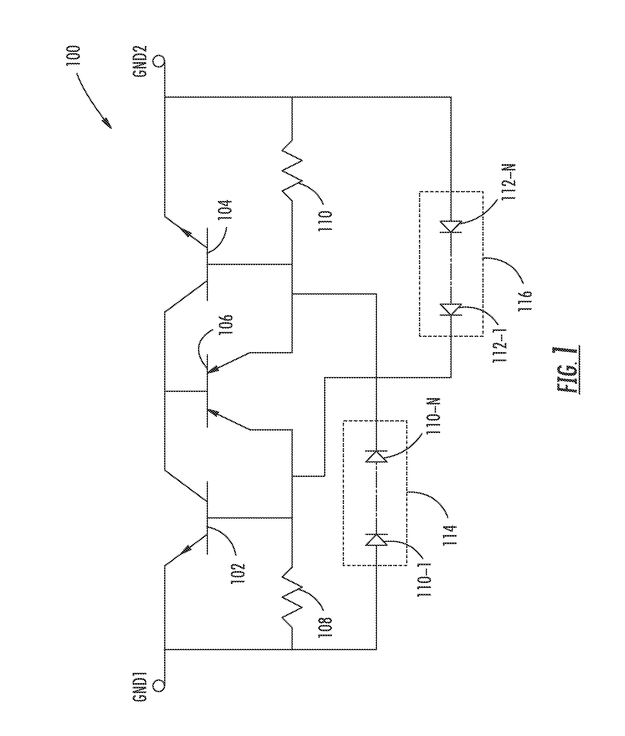 Tunable voltage isolation ground to ground ESD clamp