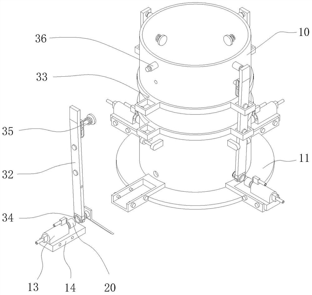 Pneumatic vibration device for high-frequency vibration coal conveying of raw coal hopper