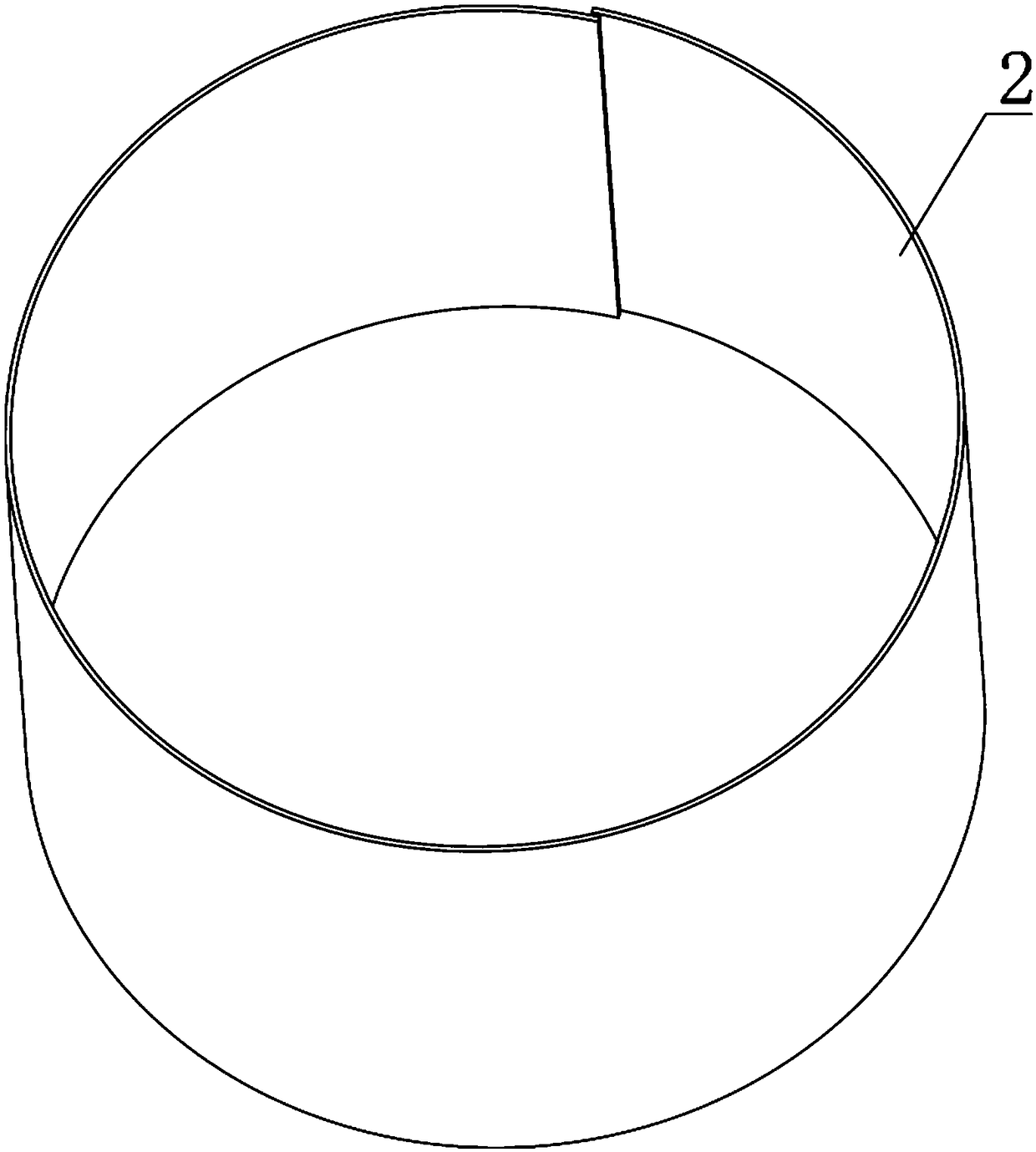 A transducer unit of an ultrasonic transducer