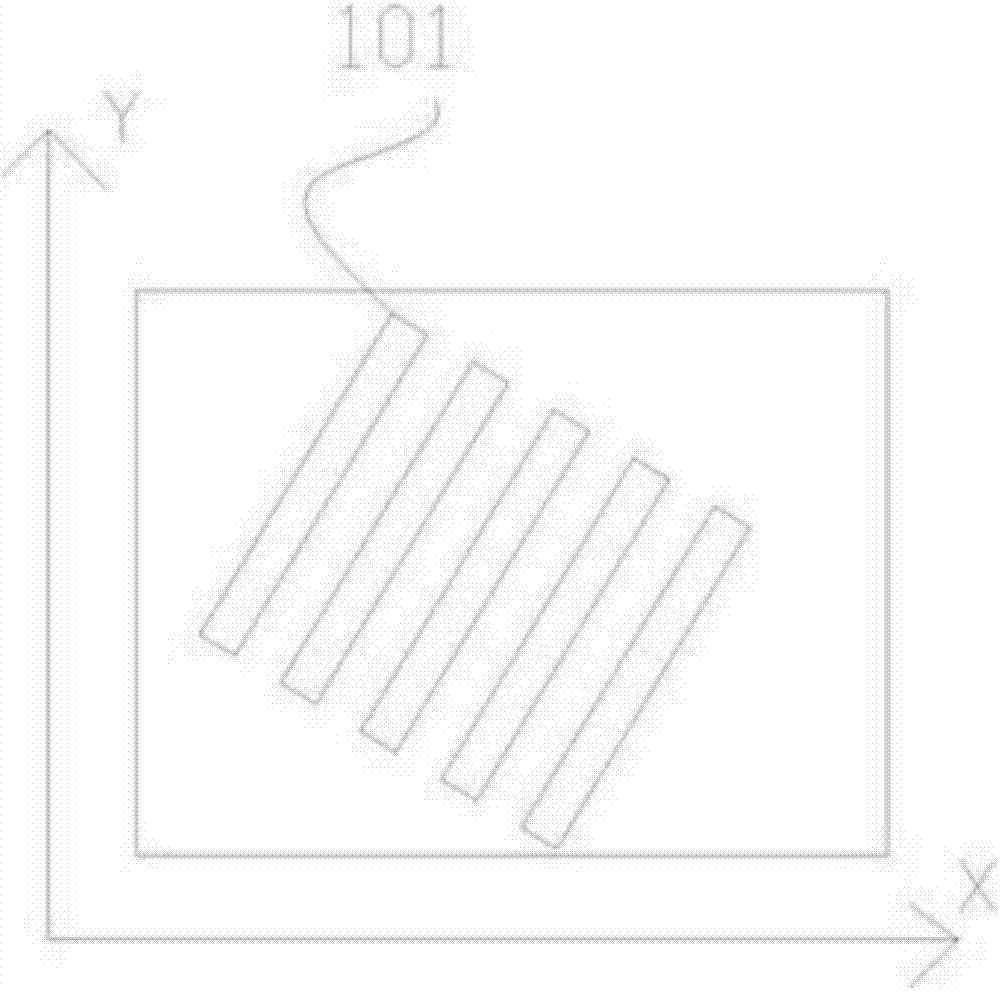 Glasses-free three-dimensional display device based on active light-emitting display technology