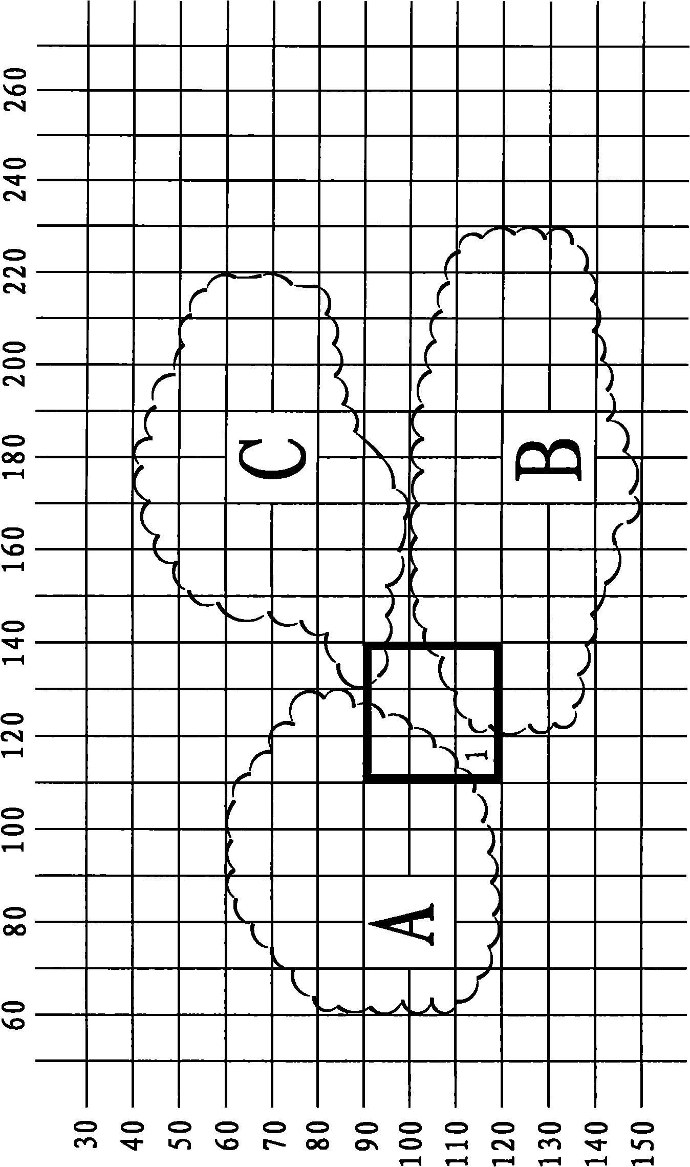 Method for rapidly locating current region of vehicle