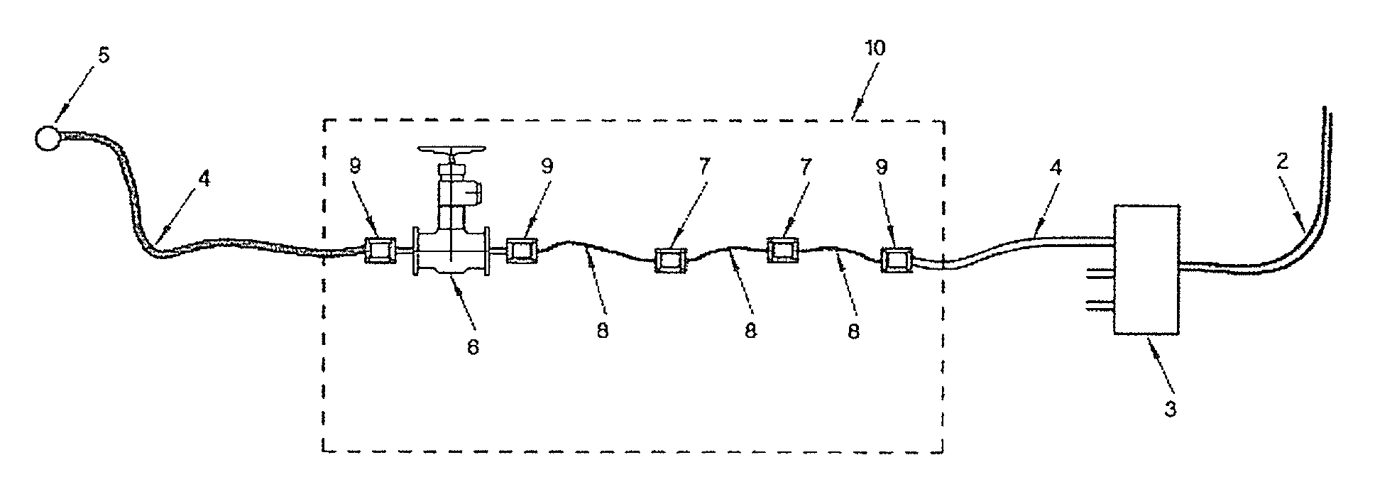 Apparatus for controlling injection pressure in offshore enhanced oil recovery