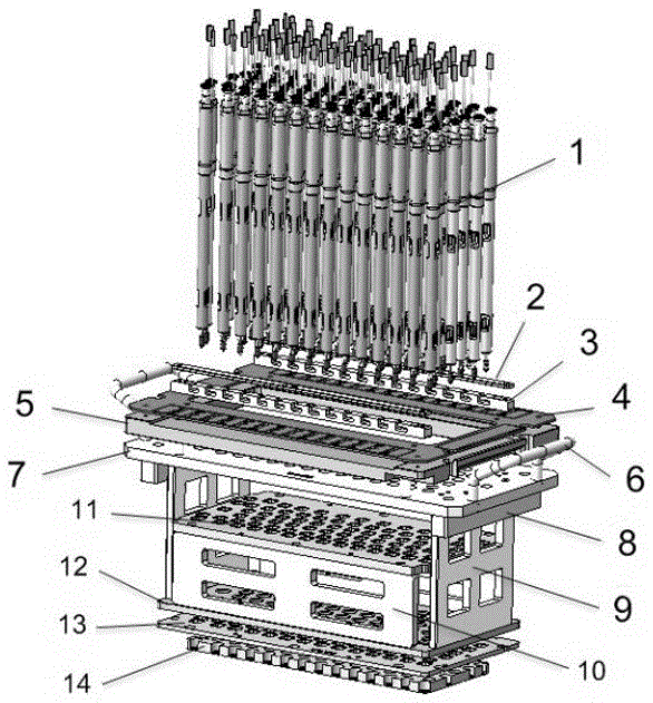 Novel deadweight keyboard knocking module