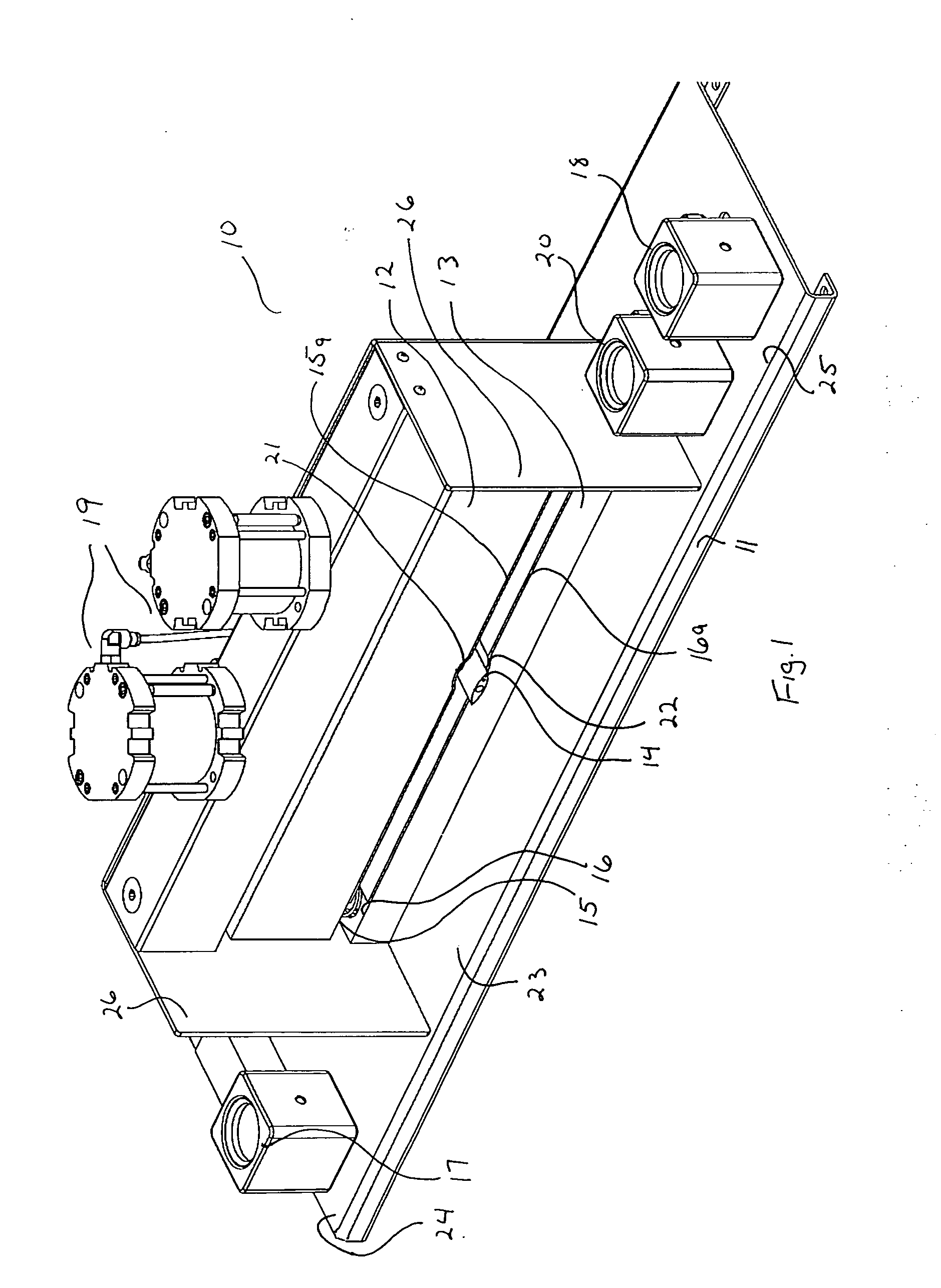 Open package test fixture