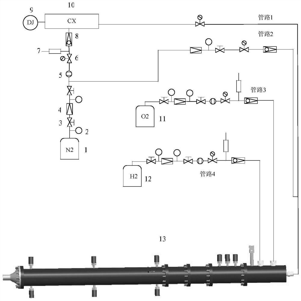 Powder detonation engine conveying system and method