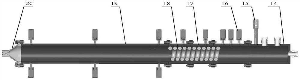 Powder detonation engine conveying system and method