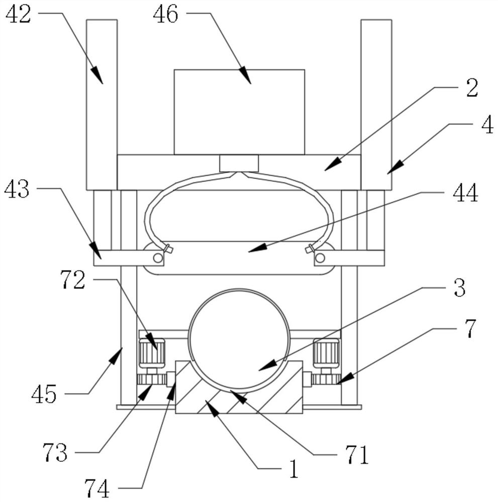 A high-precision cutting and grinding processing equipment for crane parts