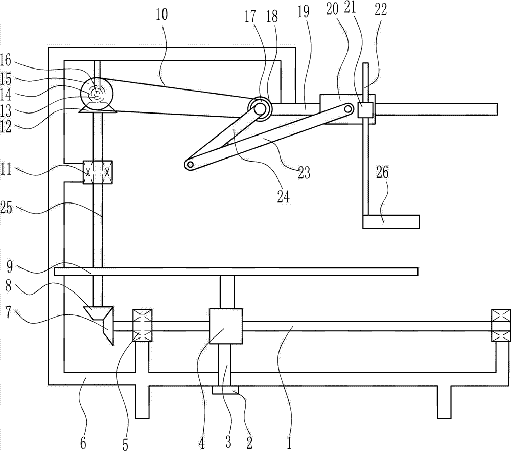 Convenient rust removal equipment for hardware plate