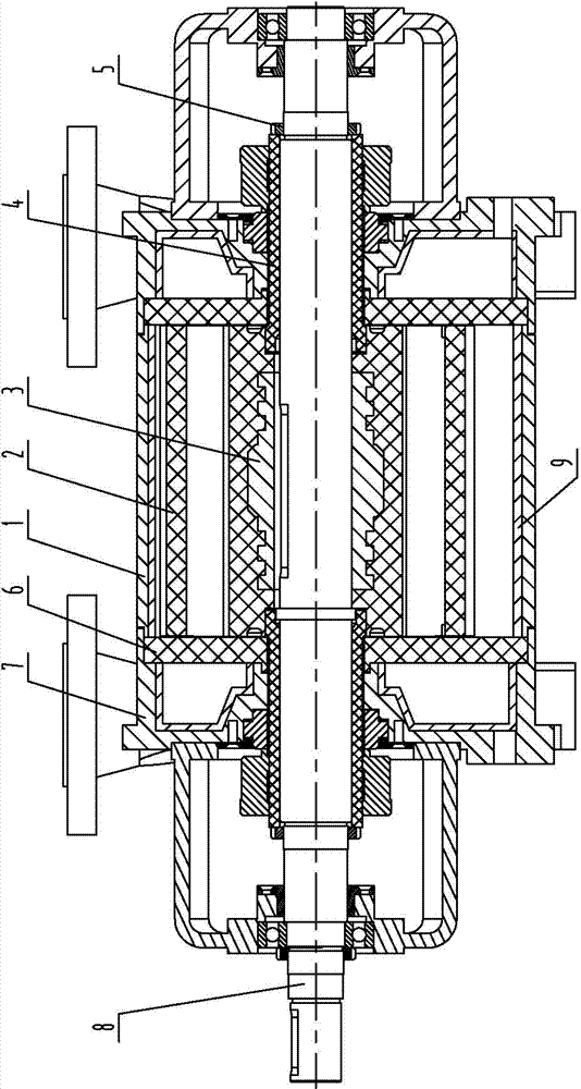 Broad-spectrum corrosion-resistant water ring vacuum pump