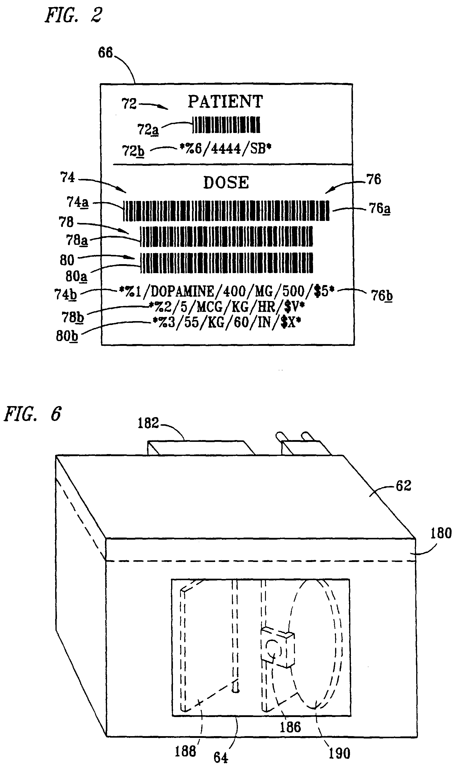 Security infusion pump with bar code reader