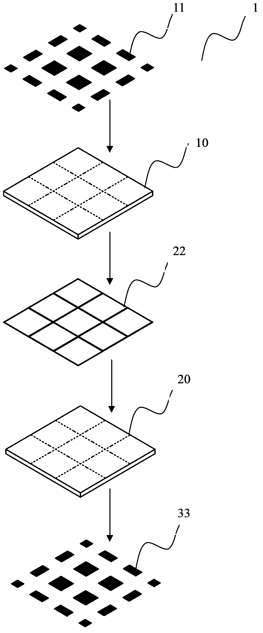 Wideband wave-transmitting metamaterial, and antenna housing and antenna system formed by same