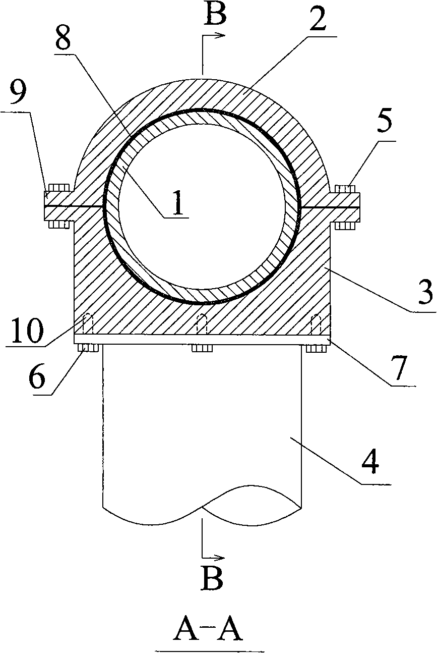 Method for fixing seabed pipeline and preventing buckle propagation