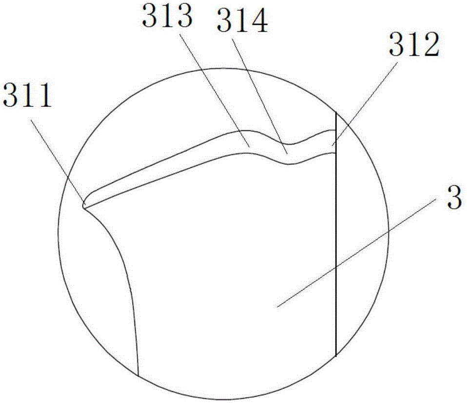 Centrifugal fan blade, centrifugal fan and air conditioning device