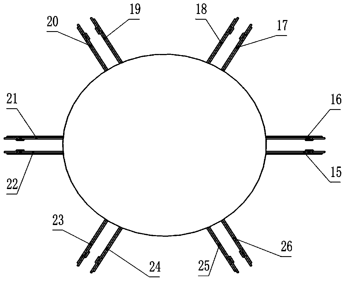 A gold jellyfish imitation mechanism based on worm gear transmission