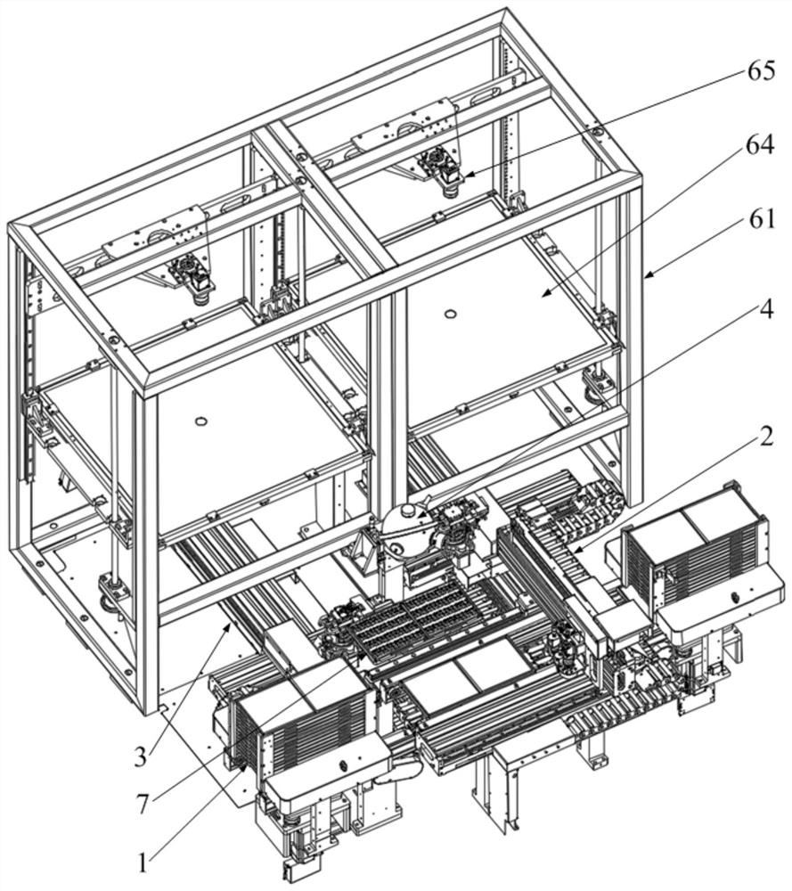 Full-automatic camera multifunctional testing equipment