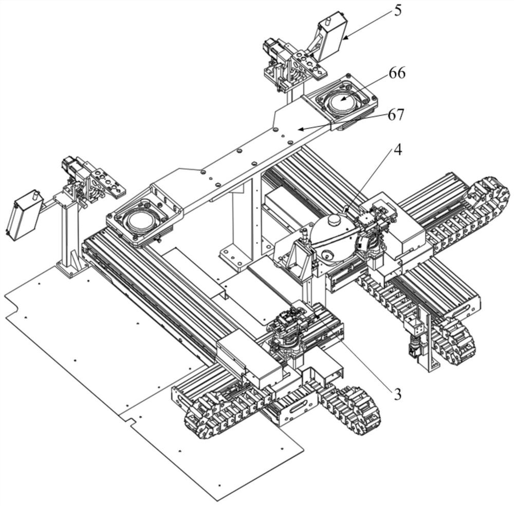 Full-automatic camera multifunctional testing equipment