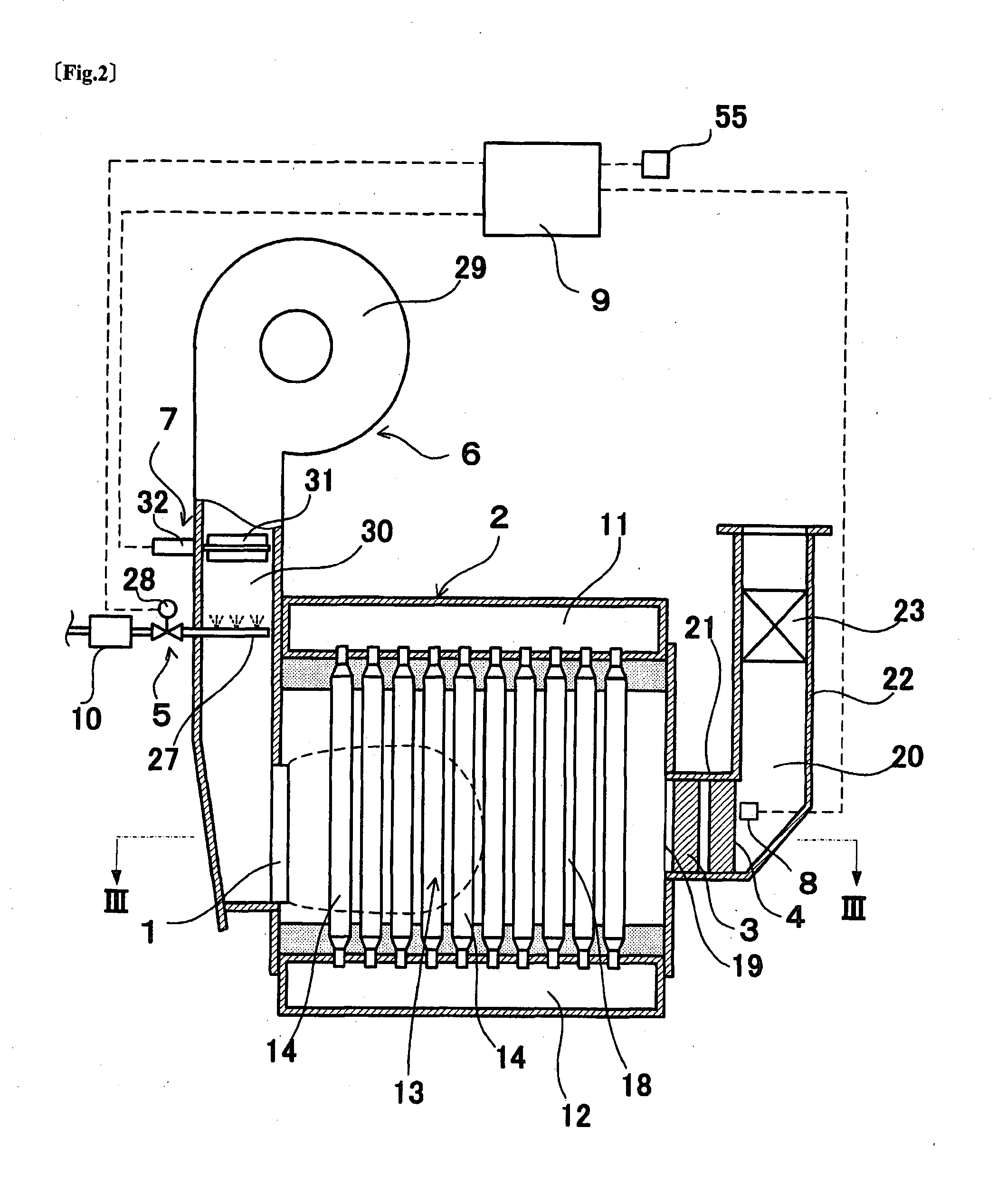 LOW NOx COMBUSTION APPARATUS