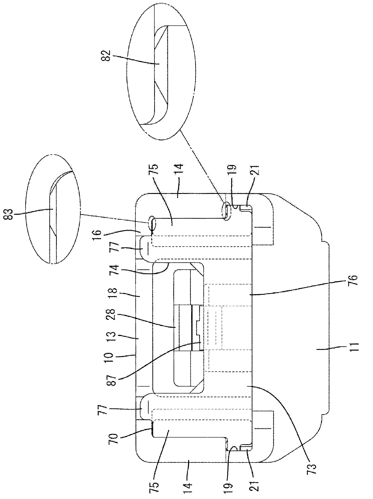 Connector, connector assembly and assembling method therefor