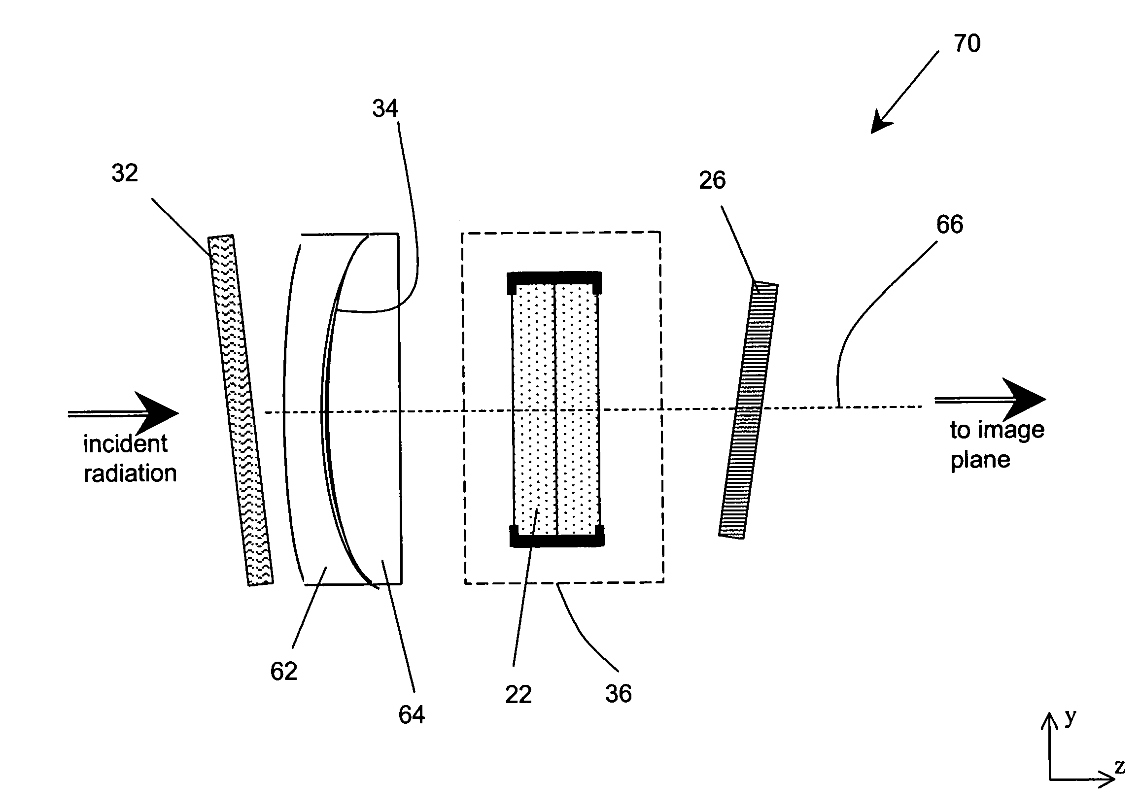 Solar tunable filter assembly