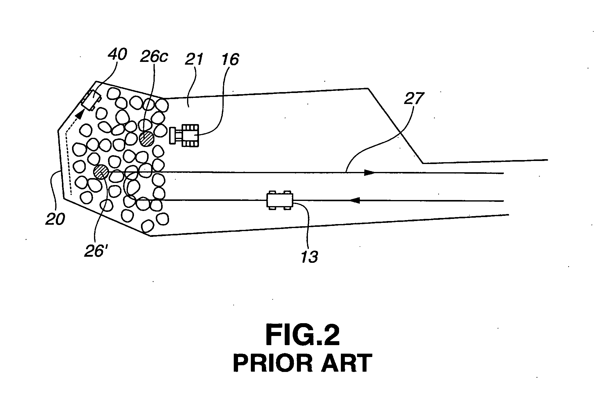 Control device and method for guided travel of unmanned vehicle