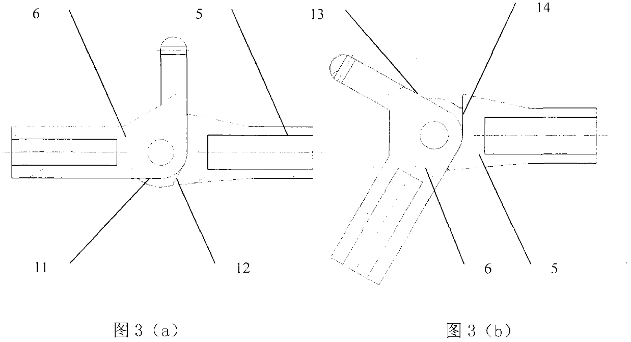 Miniature semi-active folding flapping wing