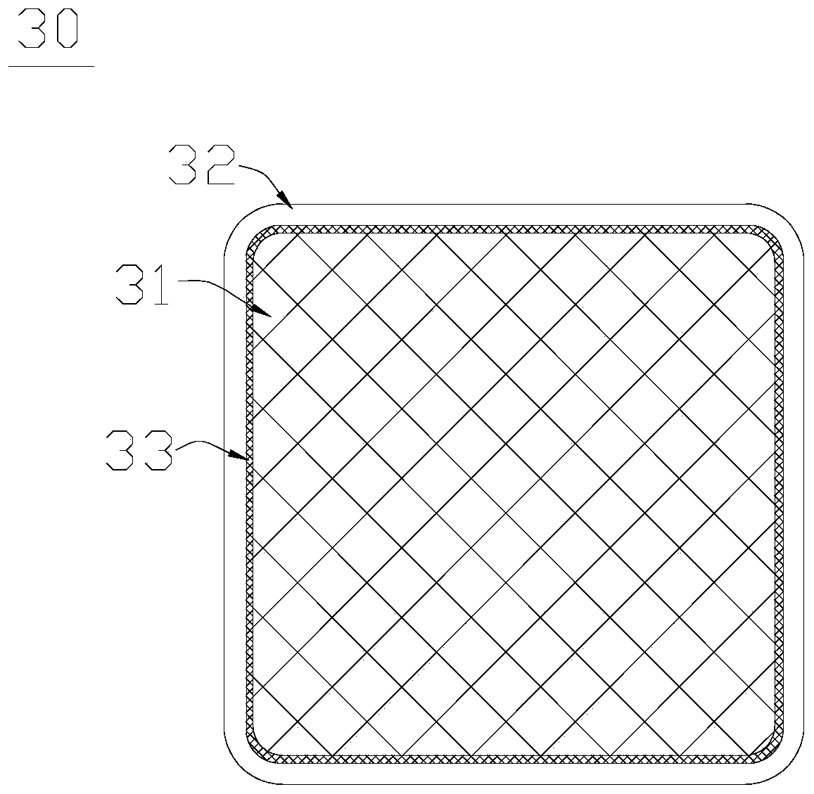 Fabric over foam and manufacturing method thereof