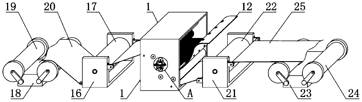 Novel energy-saving corrugating machine