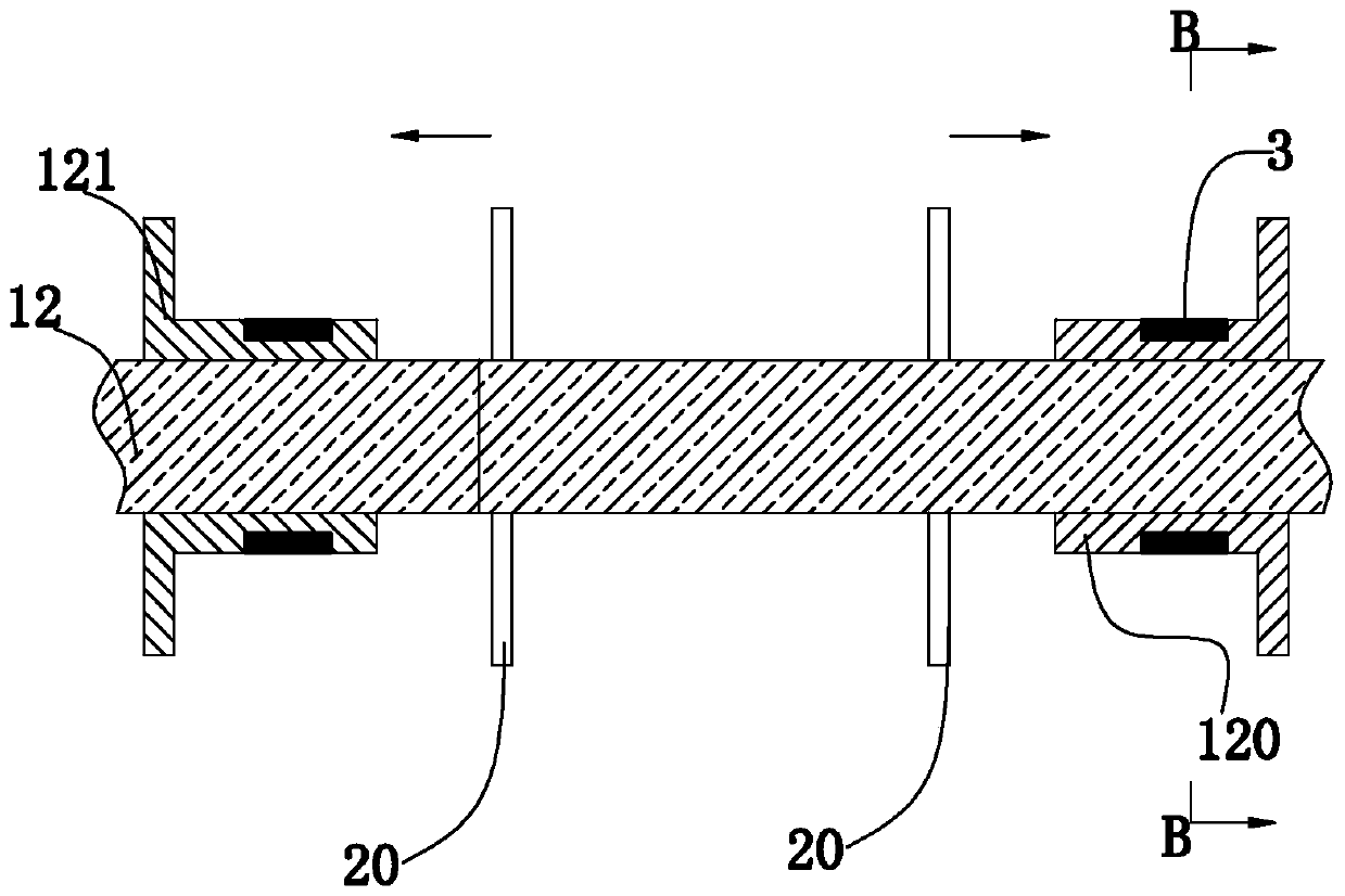 Slitting system for papermaking and papermaking slitting method thereof