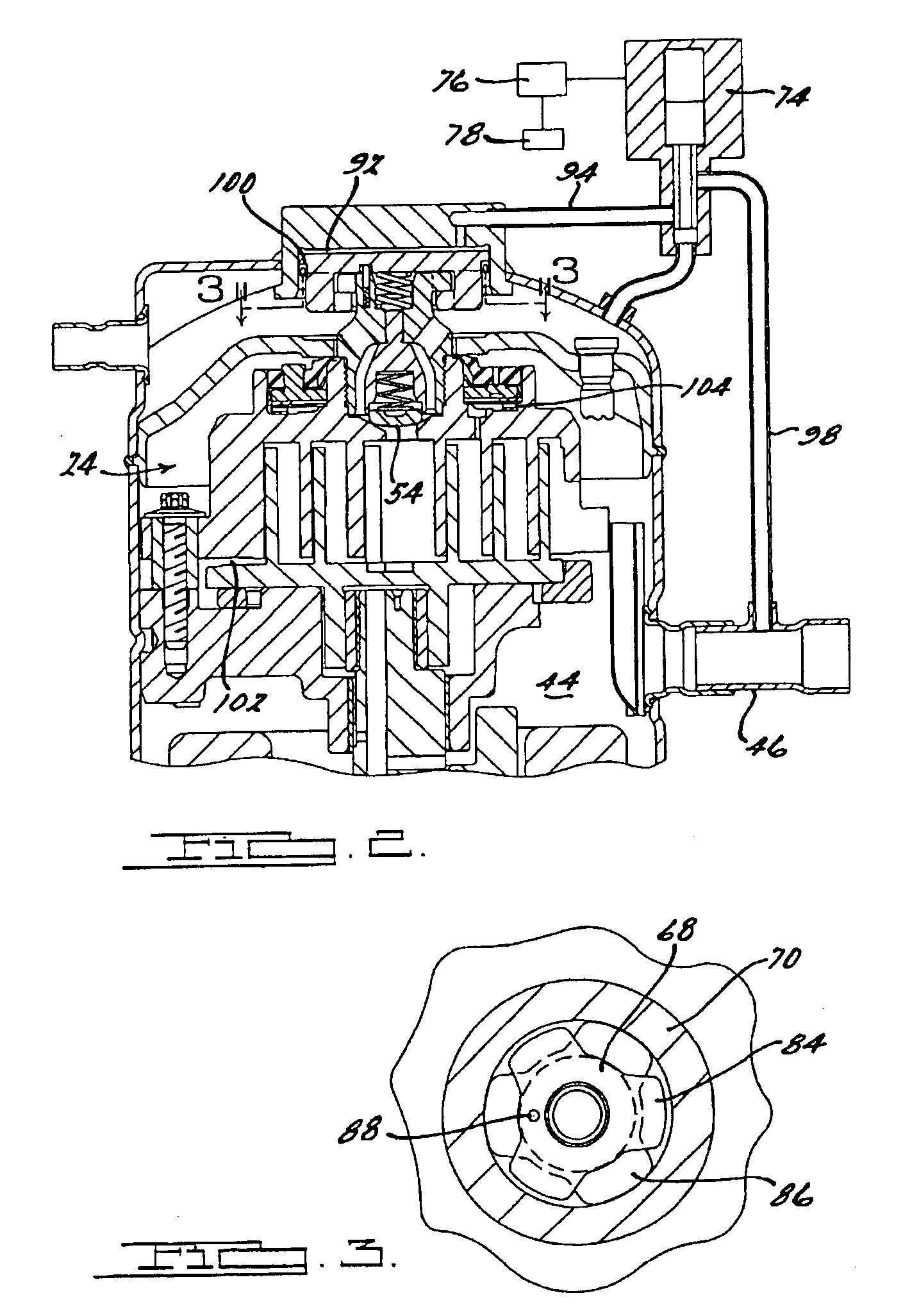 Compressor pulse width modulation