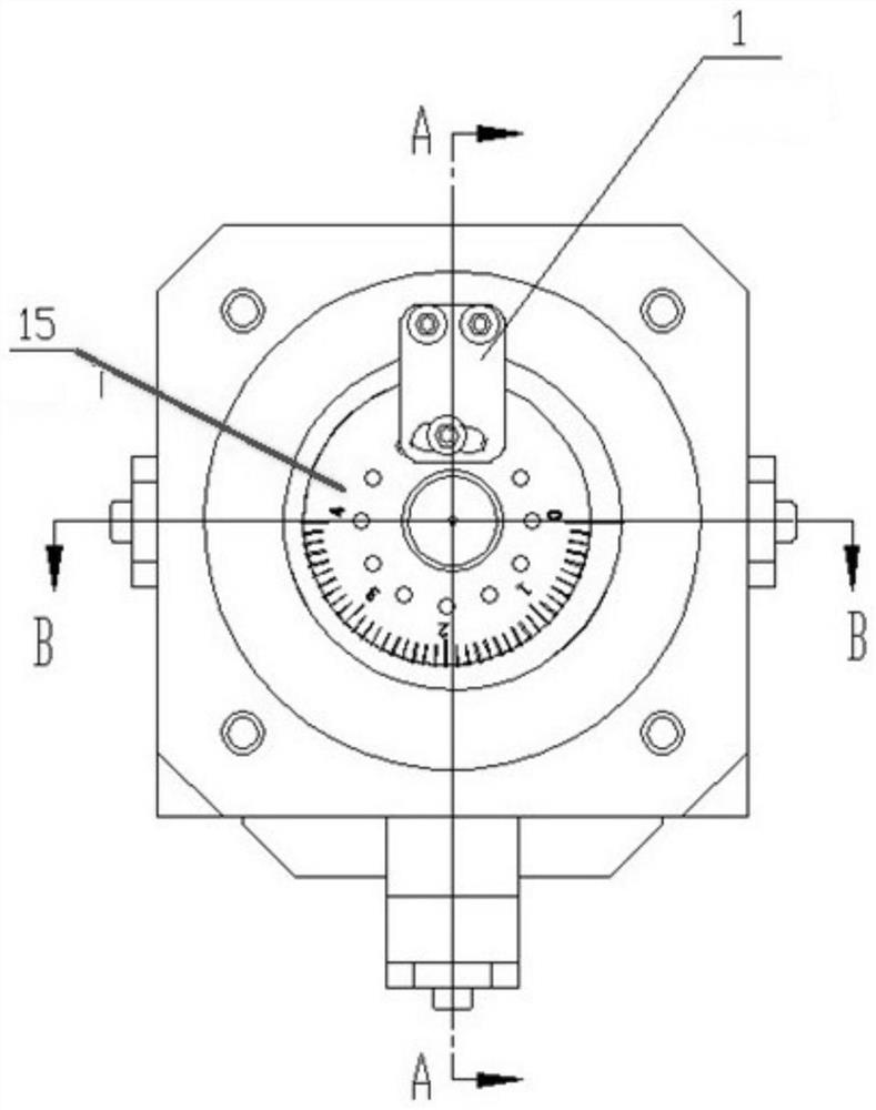 Cross hinge type electric spark micro inverted cone hole machining mechanism