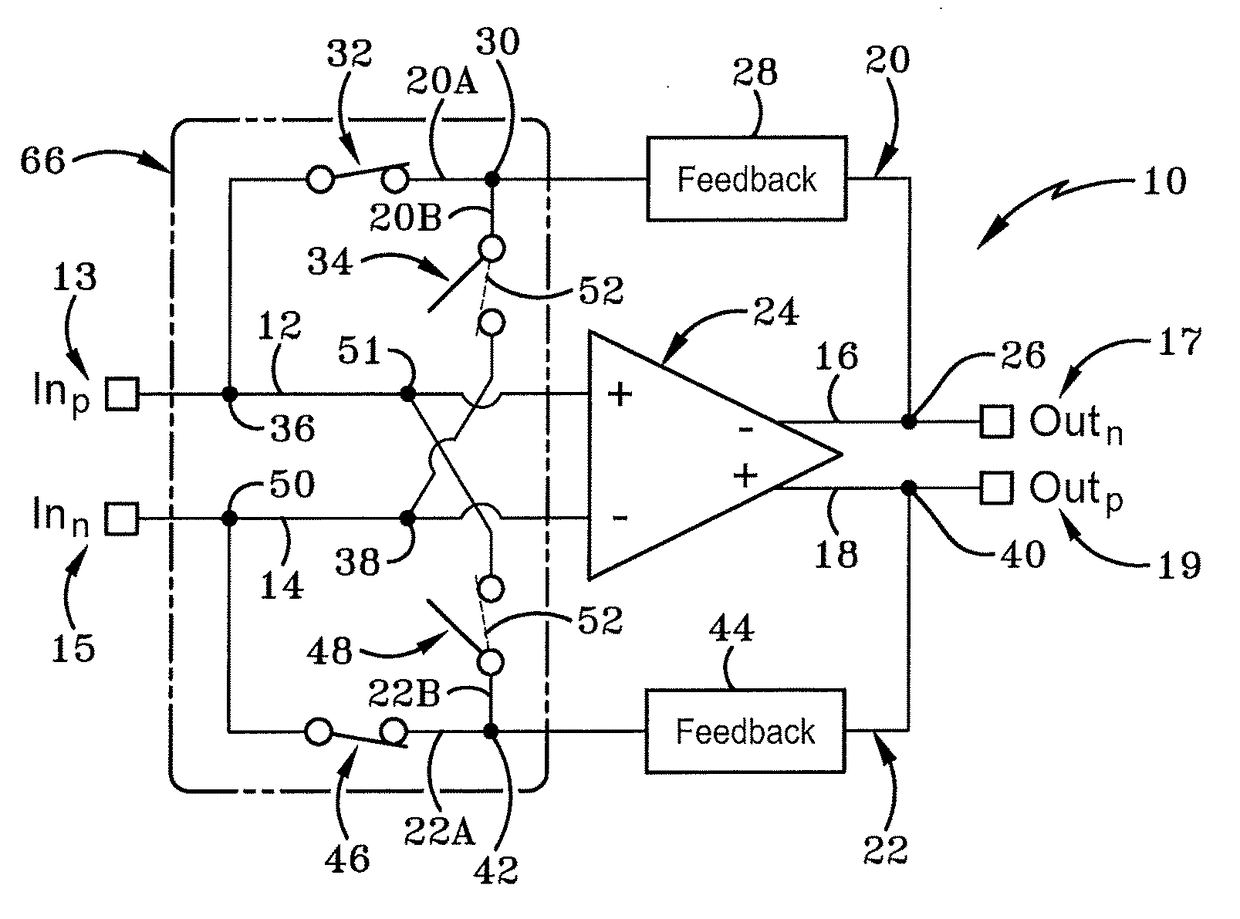 Off-state isolation enhancement for feedback amplifiers