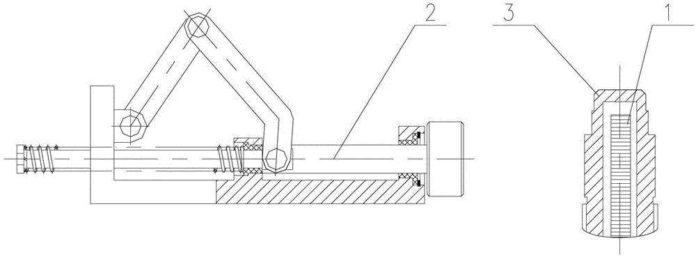 An underwater appendage separation detection device