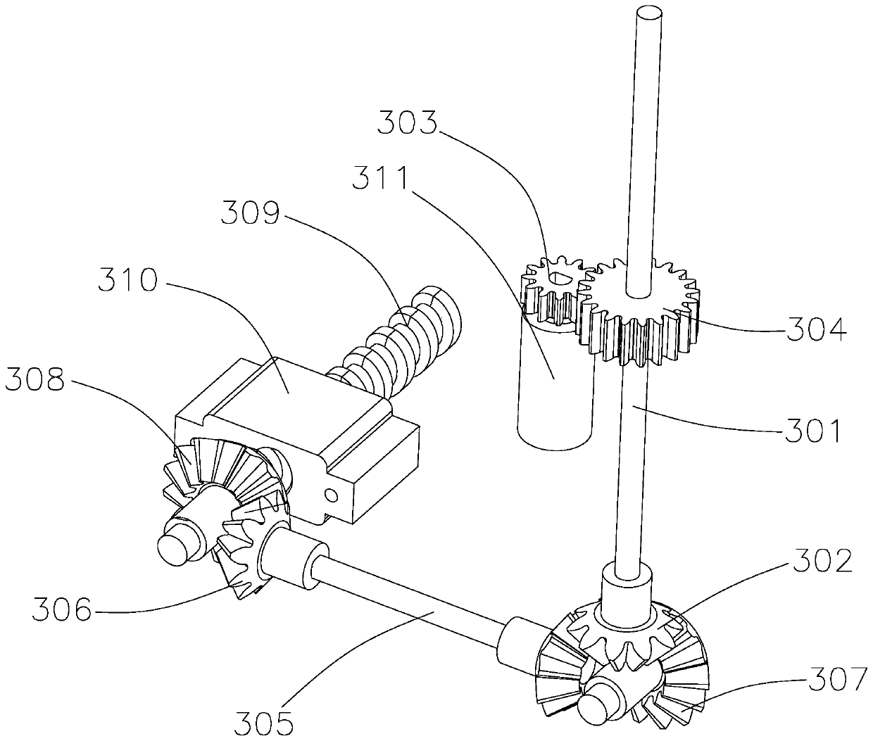 Visual adjustment device based on HMD device