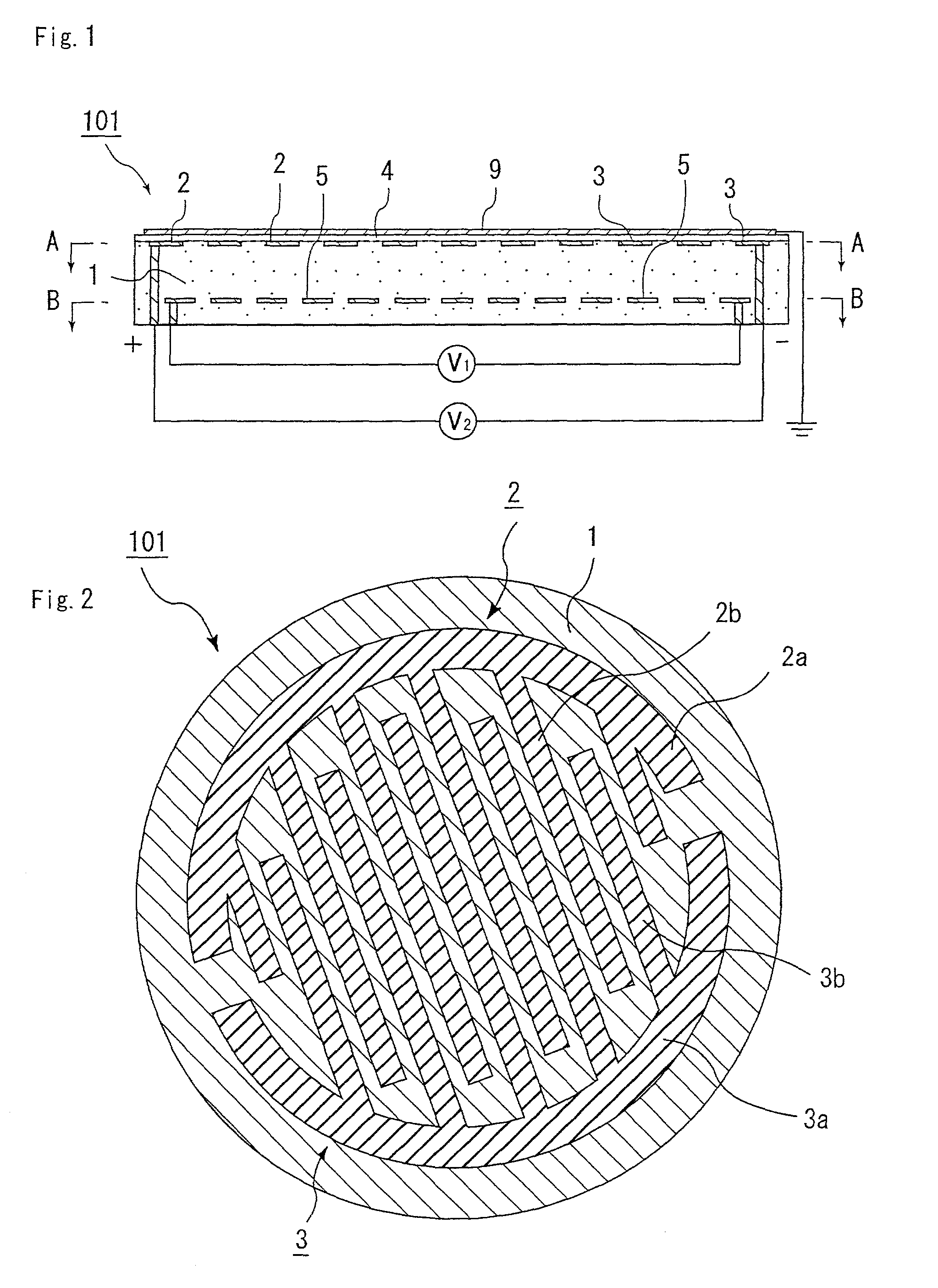 Ceramic substrate for semiconductor production and inspection devices