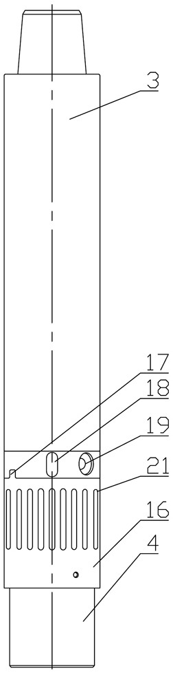 Downhole near-bit measuring sub