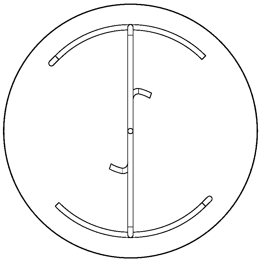 Cyclic stirring system for solid-liquid mixed mediums in storage tank