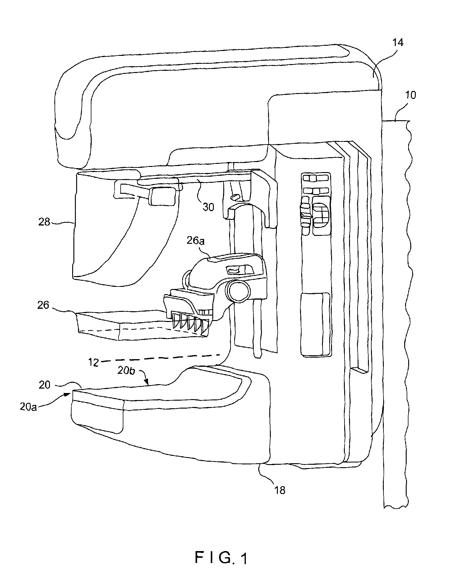 Breast tomosynthesis system with shifting face shield