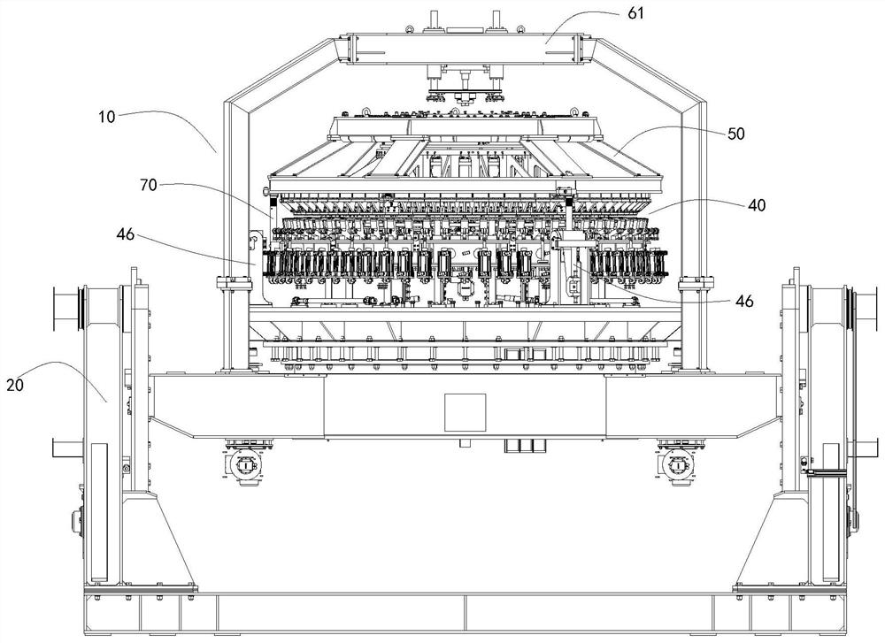 TIG girth welding device and TIG girth welding process for bottom of storage tank