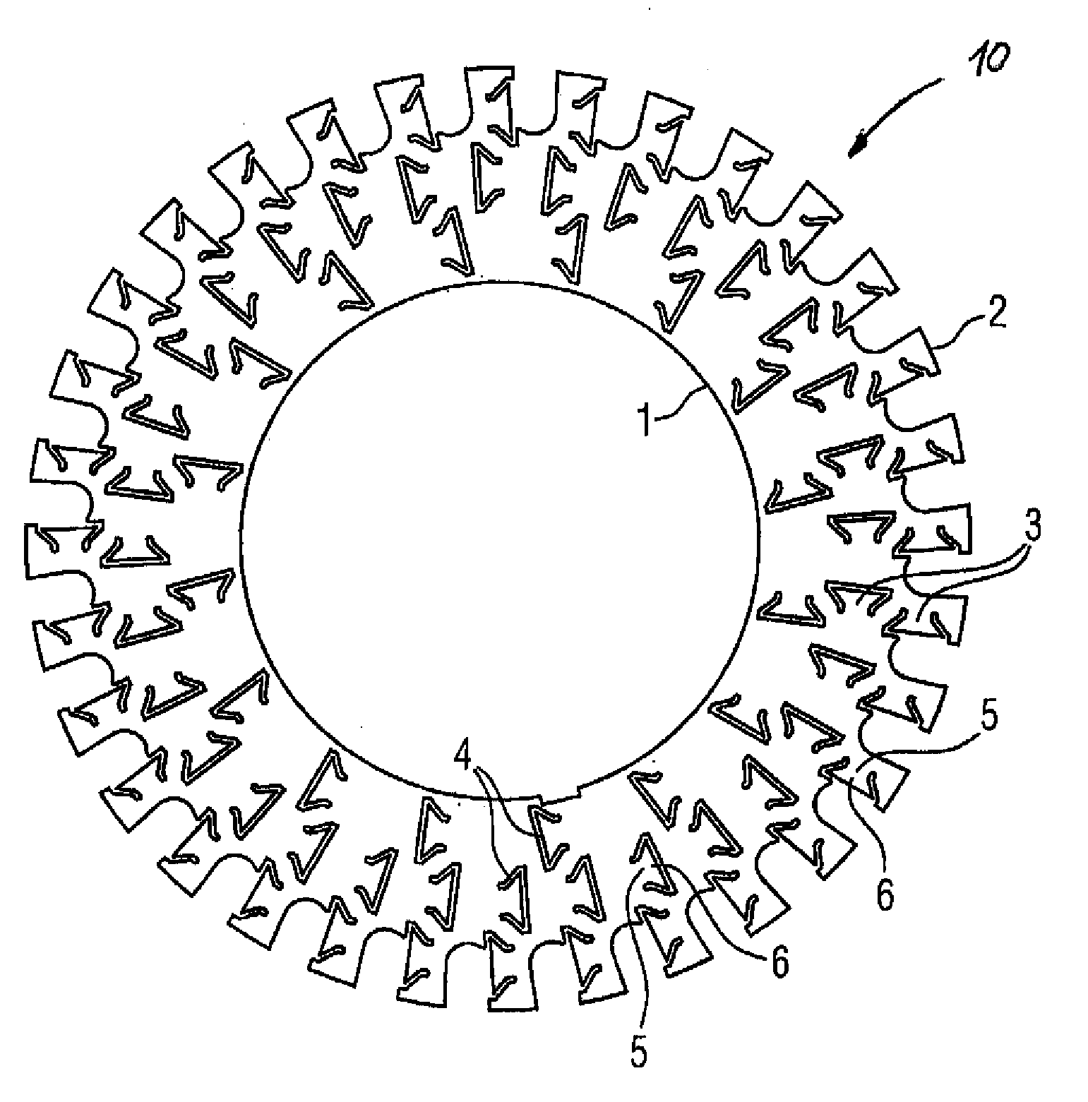 Laminations with integrated spacing feature for an electric machine, and method of making a lamination