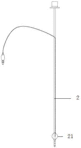 Combined lateral-limiting-type trachea and bronchus catheter