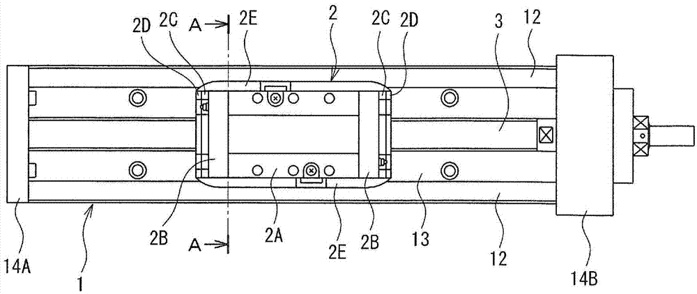 Single-axis actuator