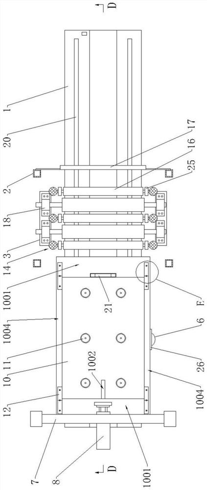 Aluminum plate surface polishing device