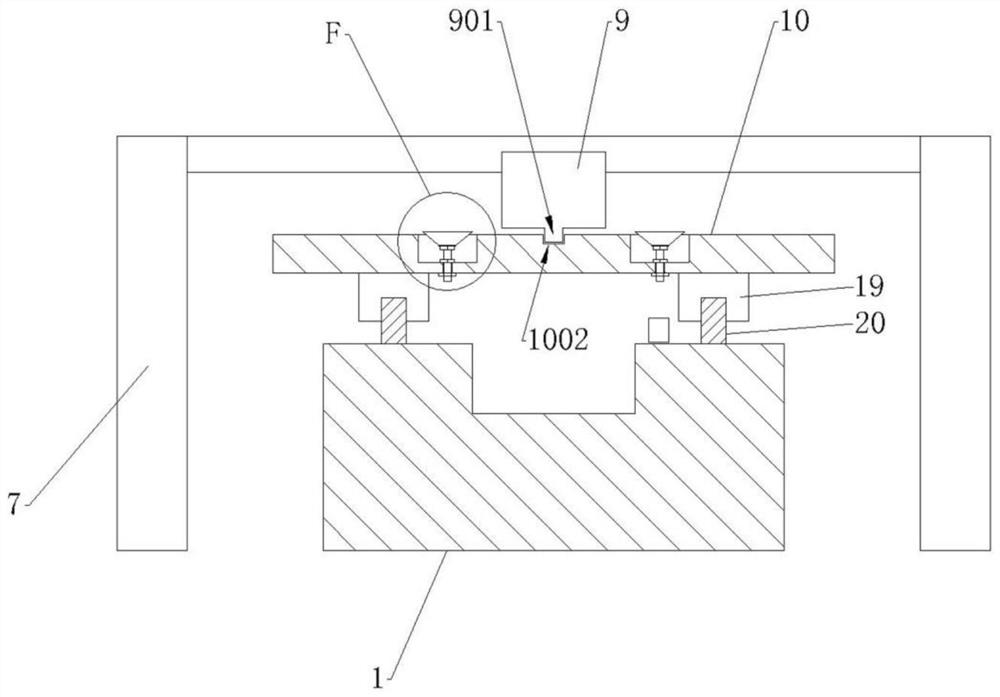 Aluminum plate surface polishing device